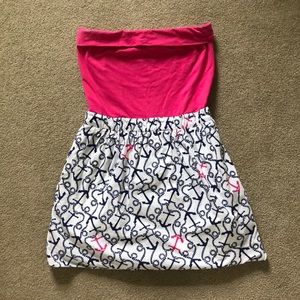 Lilly Pulitzer Ahoy There strapless dress